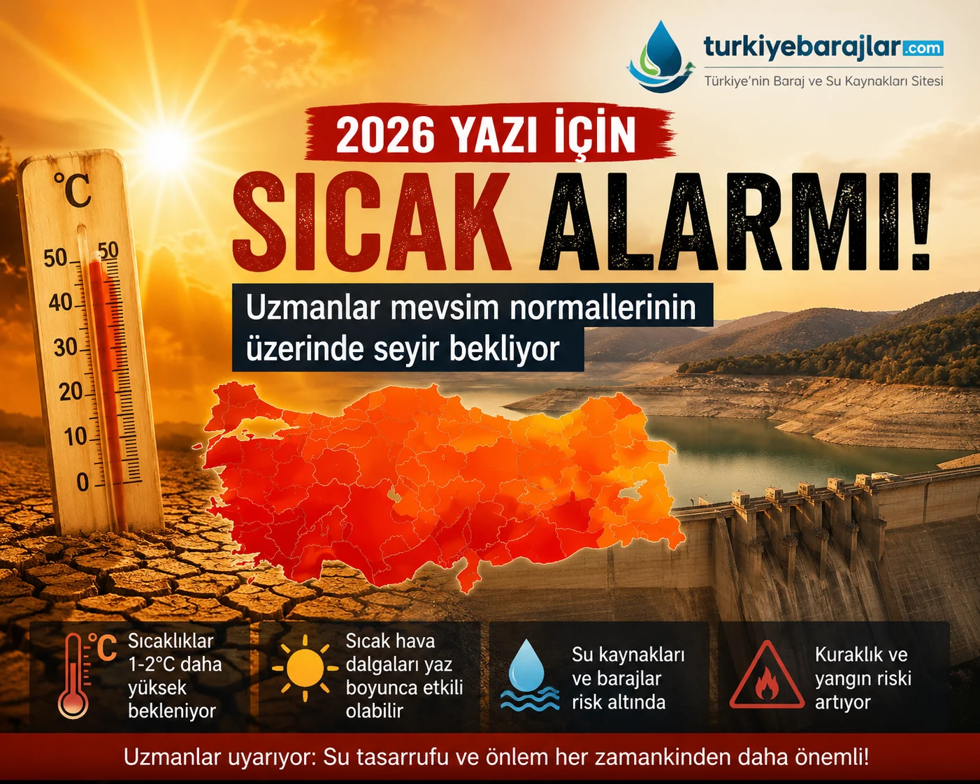 2026 Yazı İçin Sıcak Alarmı: Uzmanlardan Yüksek Sıcaklık Uyarısı
