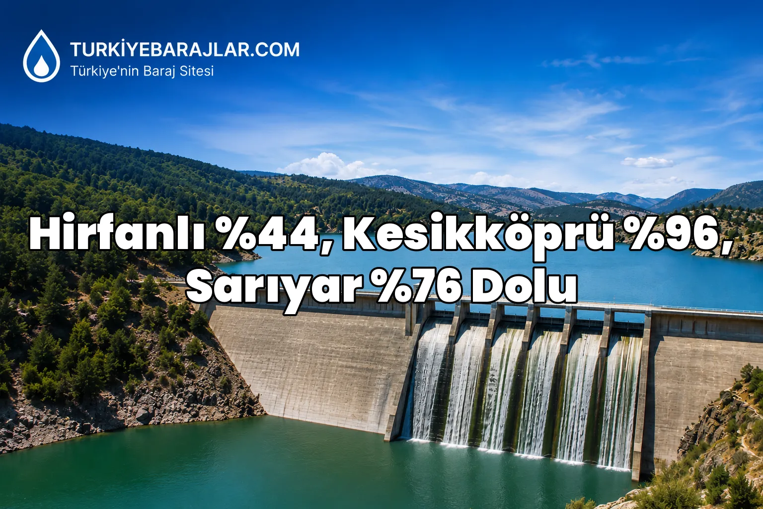 ASKİ resmi verileri açıkladı: Ankara'da baraj doluluk oranları (9 Temmuz 2026)