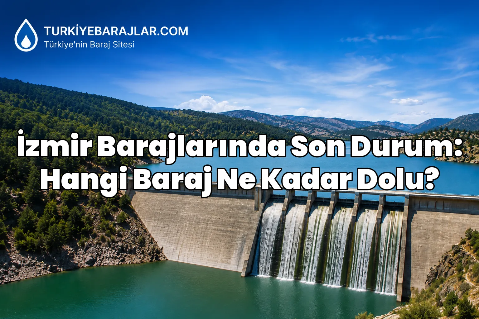 İzmir Barajlarında Son Durum: Hangi Baraj Ne Kadar Dolu?