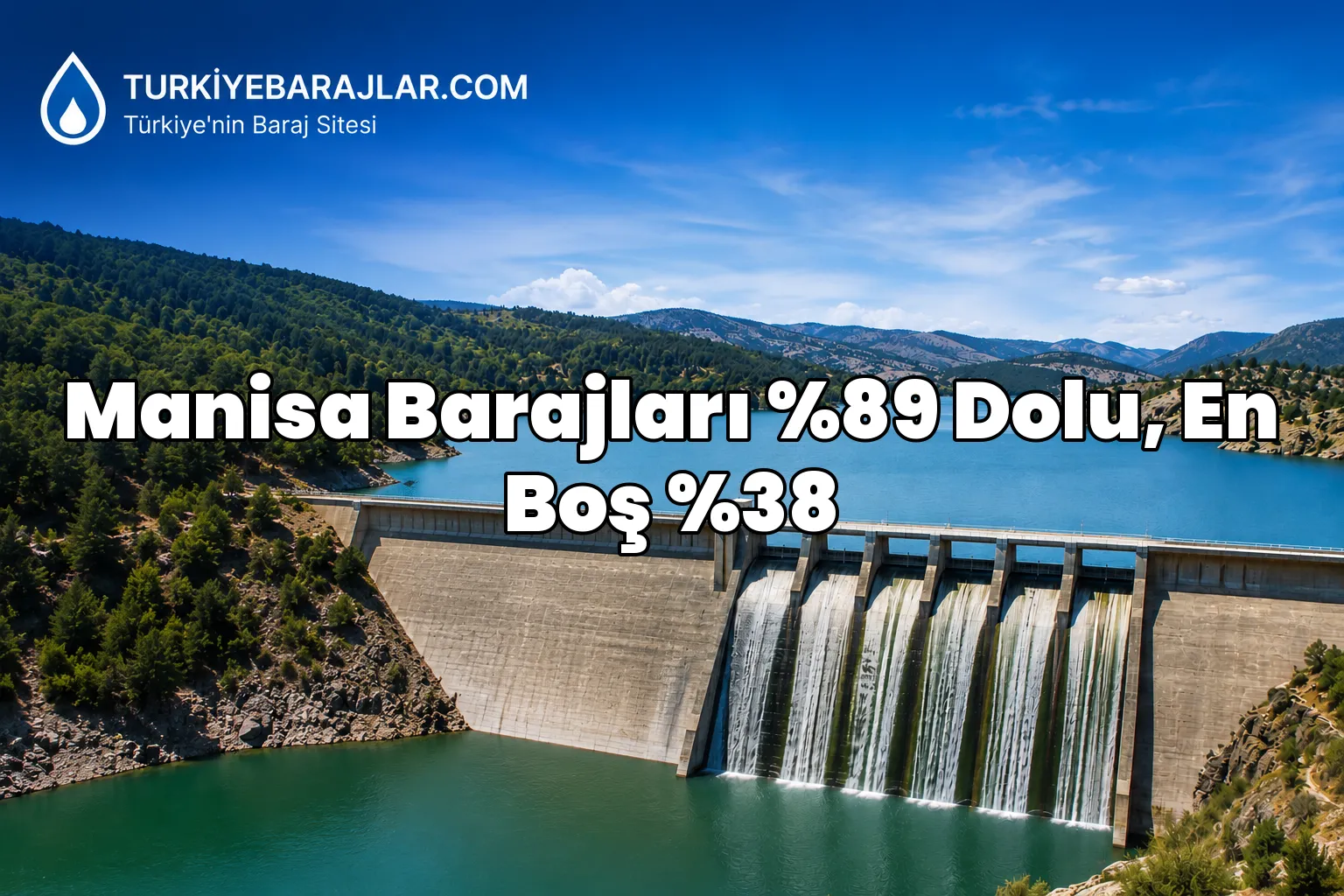 Manisa Baraj Doluluk Oranları Açıklandı — Temmuz 2026