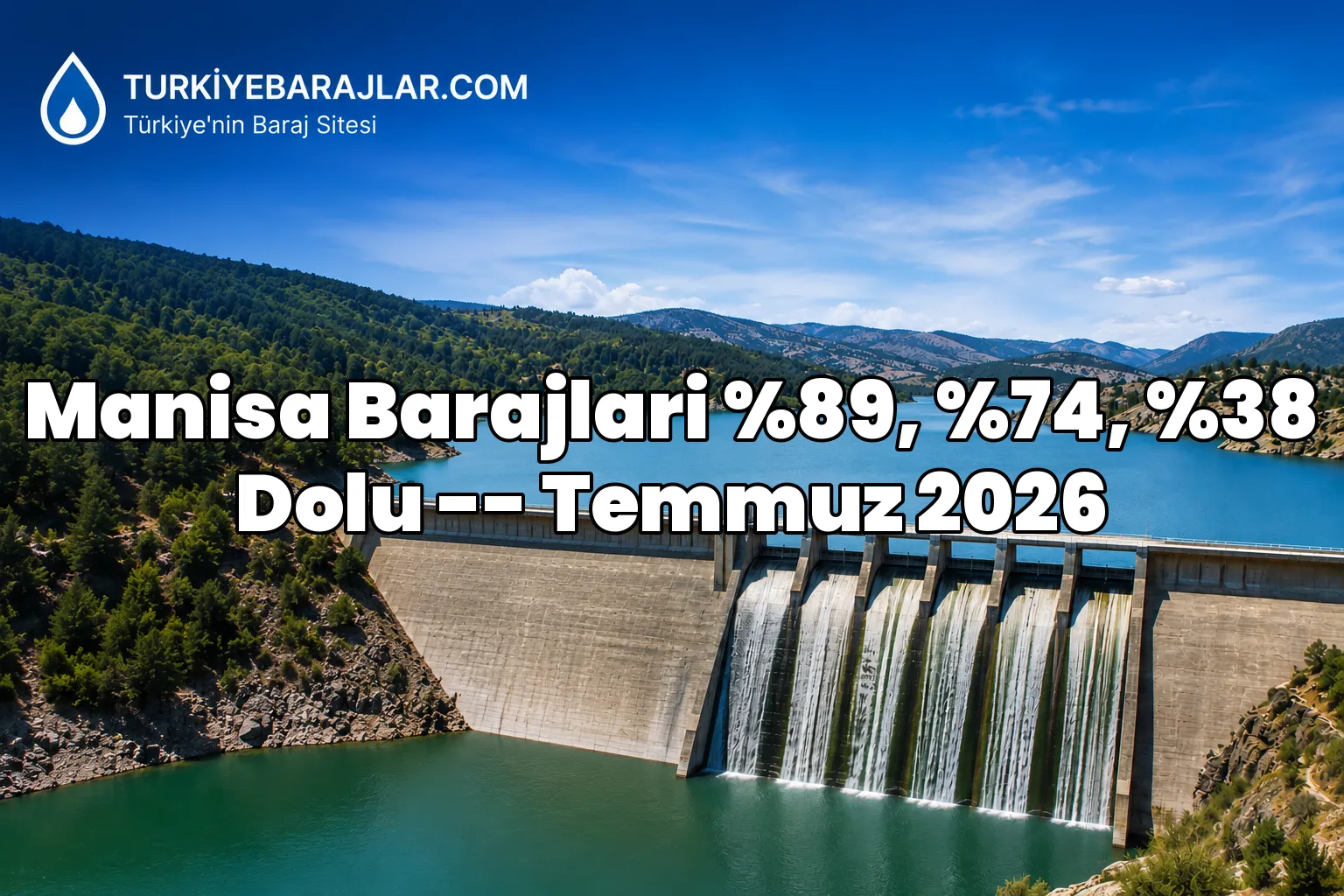 MASKİ Manisa baraj doluluk oranlari açıklandı! 10 Temmuz 2026