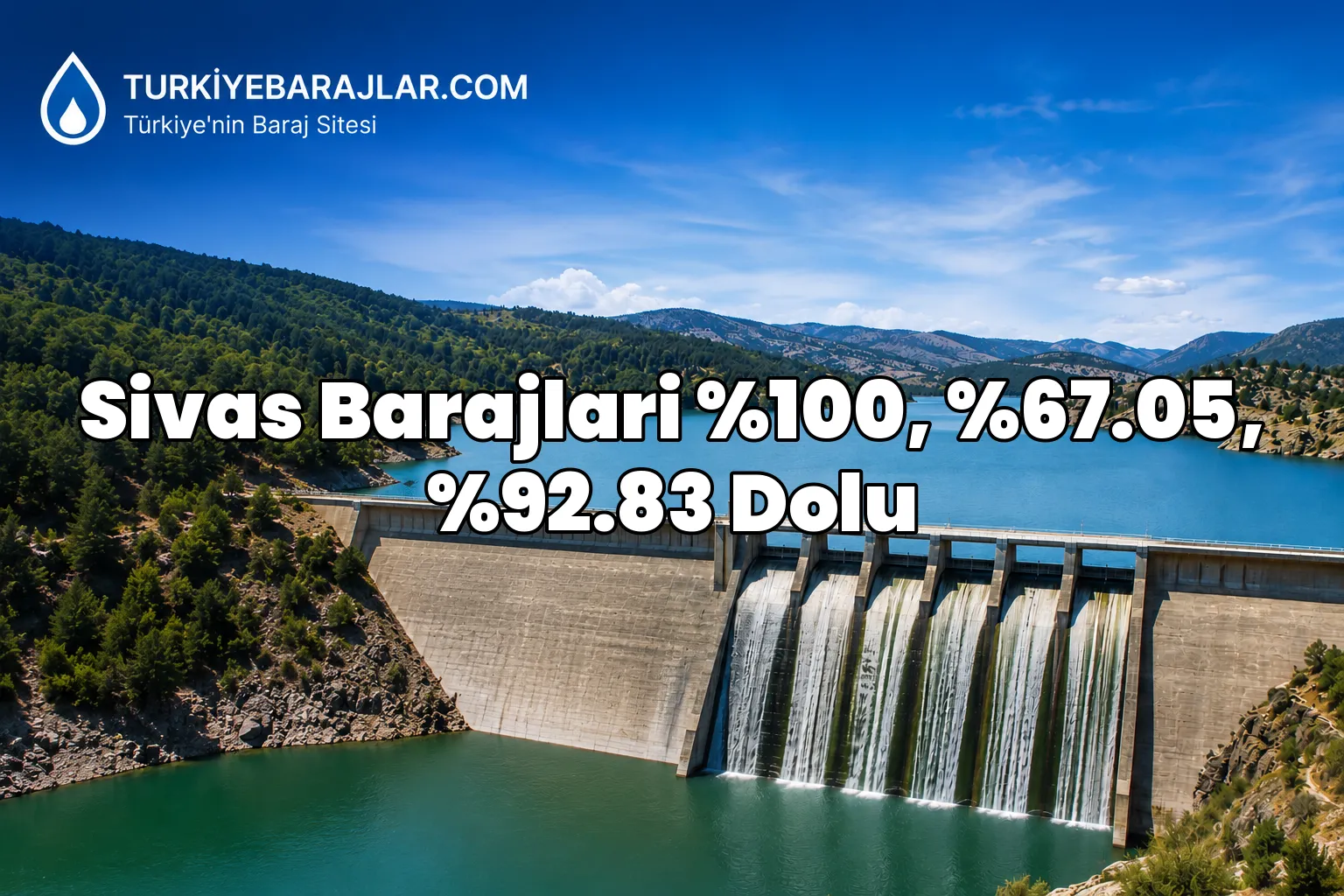 DSI Sivas baraj doluluk oranlari aciklandi! 8 Temmuz 2026